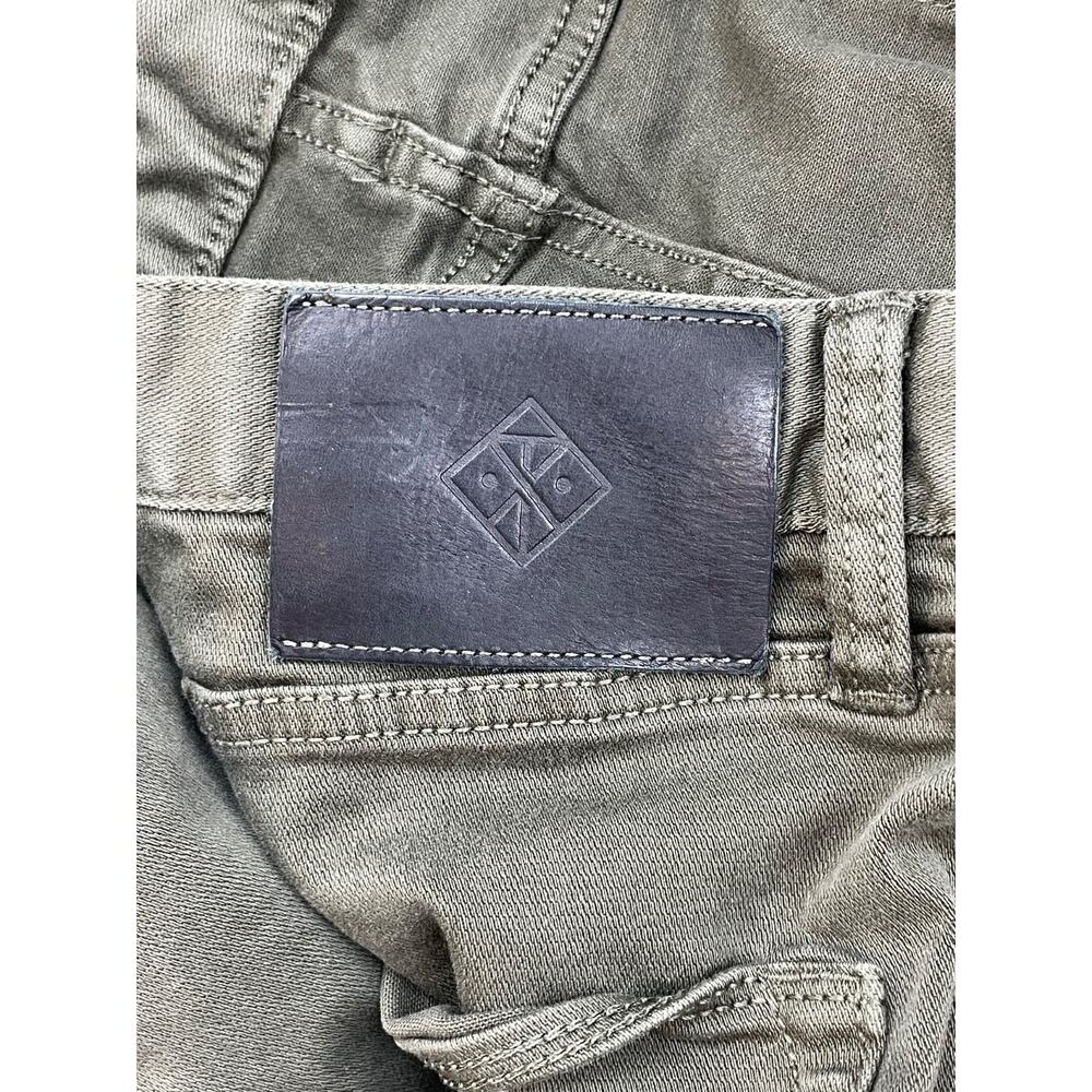 Roark Jeans Mens 40 x‎ 32 Green Cotton Blend Hwy 128 Stretch Straight Fit RD213 - Picture 5 of 7